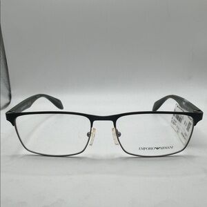 Emporio Armani Classic Black Metal Frame Eyeglasses 0EA1149
